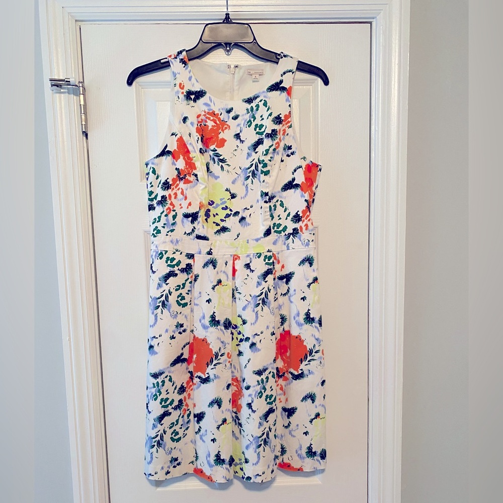 Gap dress - multicolor work dress with pockets super condition
